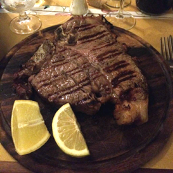 Piatti del menù alla carta della Trattoria da Guido