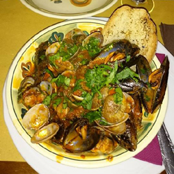 Piatti del menù alla carta della Trattoria da Guido